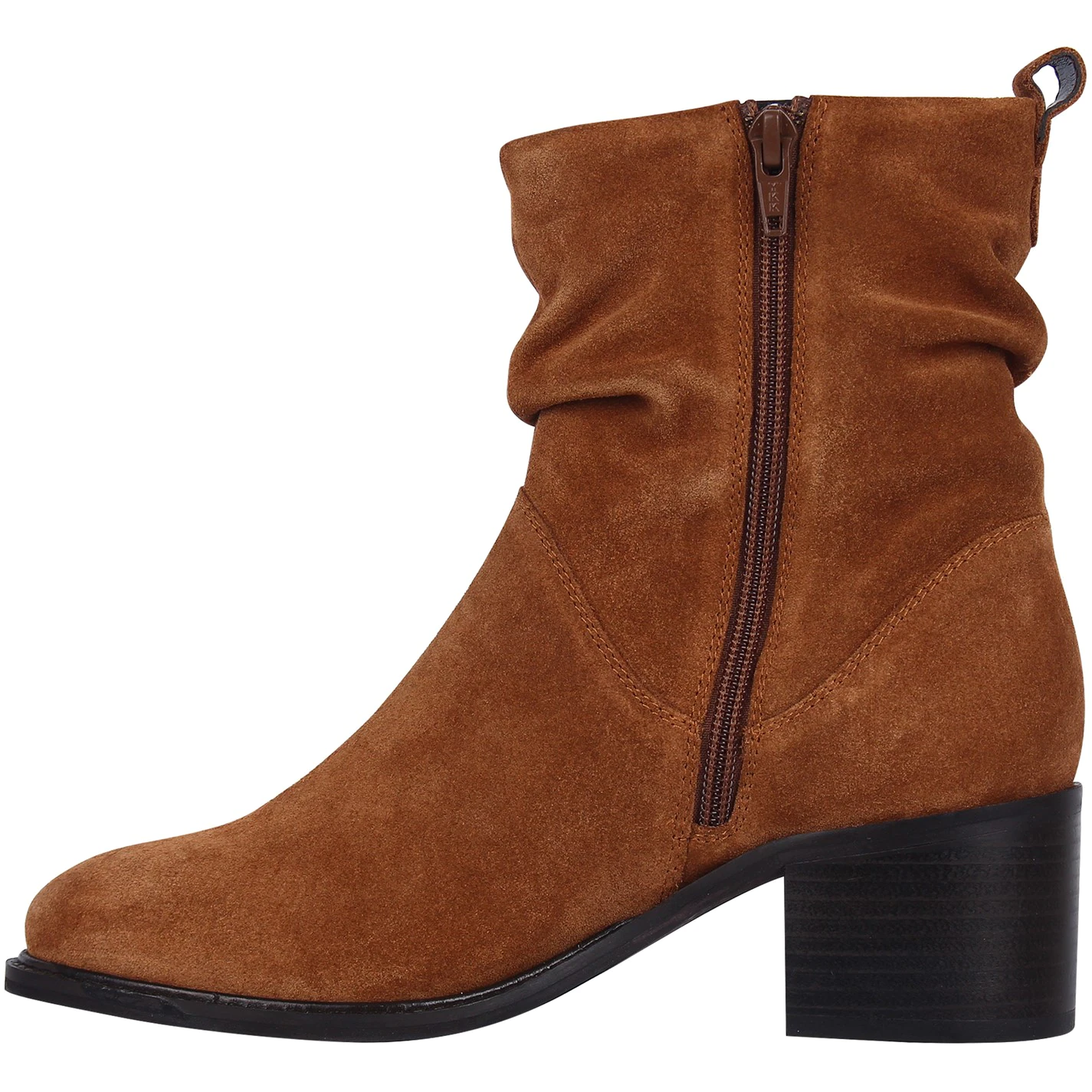 Linea Ruched Heeled Boots - Image 4