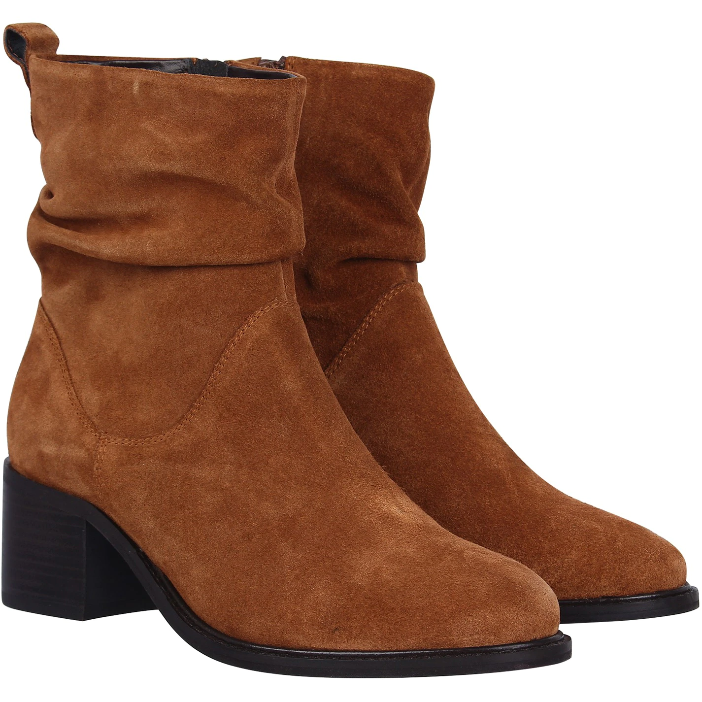 Linea Ruched Heeled Boots - Image 5