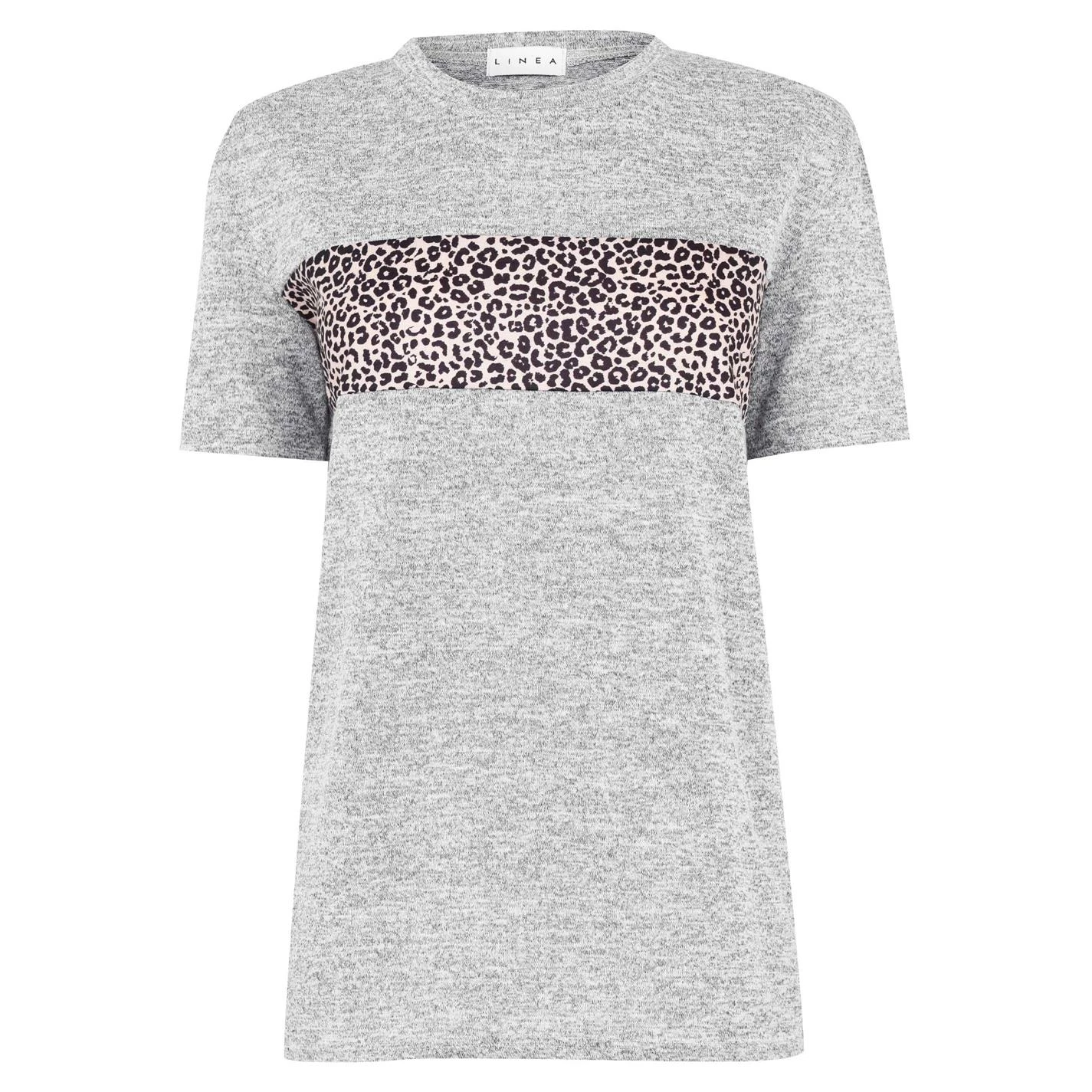 Linea Animal Printed Short and Tee Loungewear Co Ord Set - Image 6