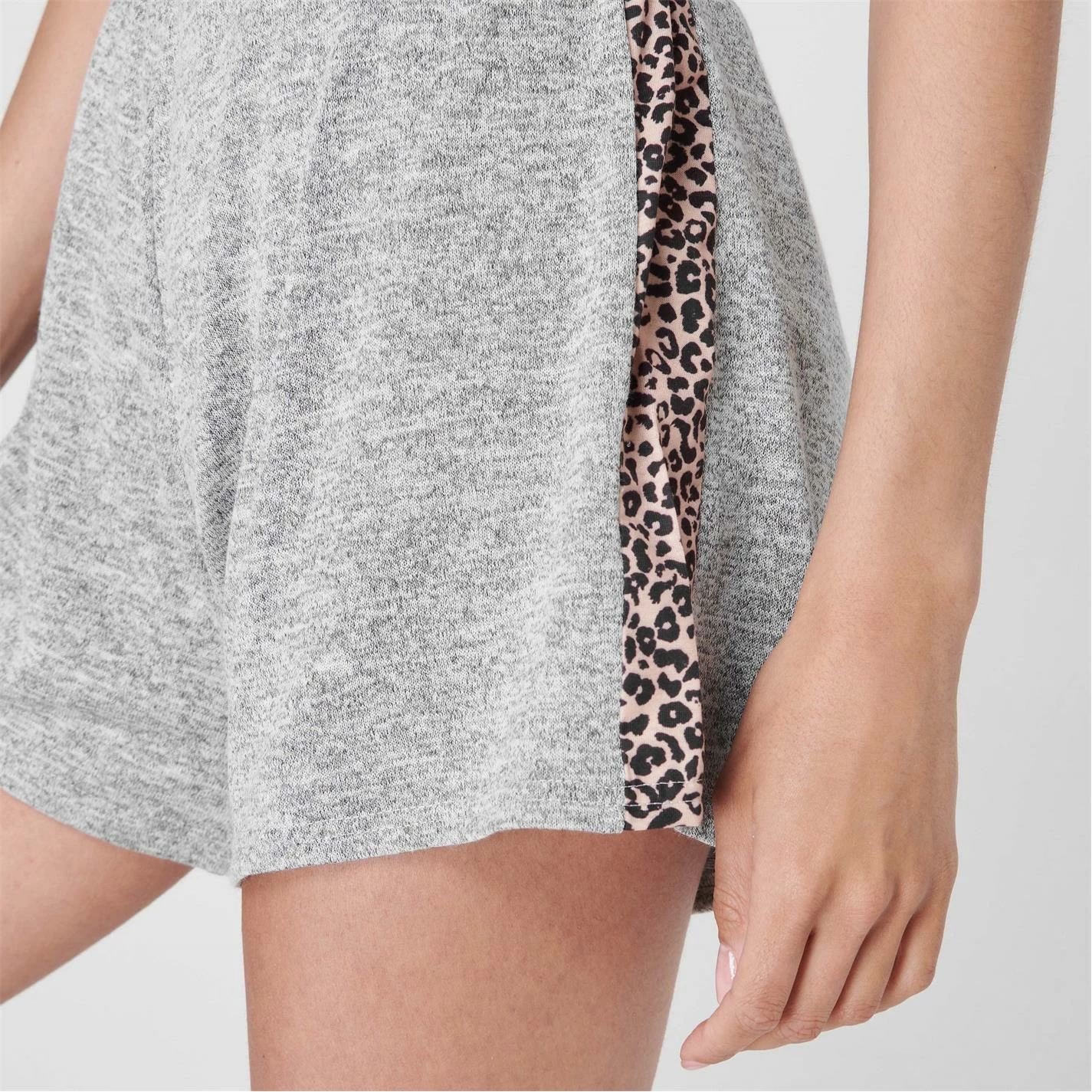 Linea Animal Printed Short and Tee Loungewear Co Ord Set - Image 5