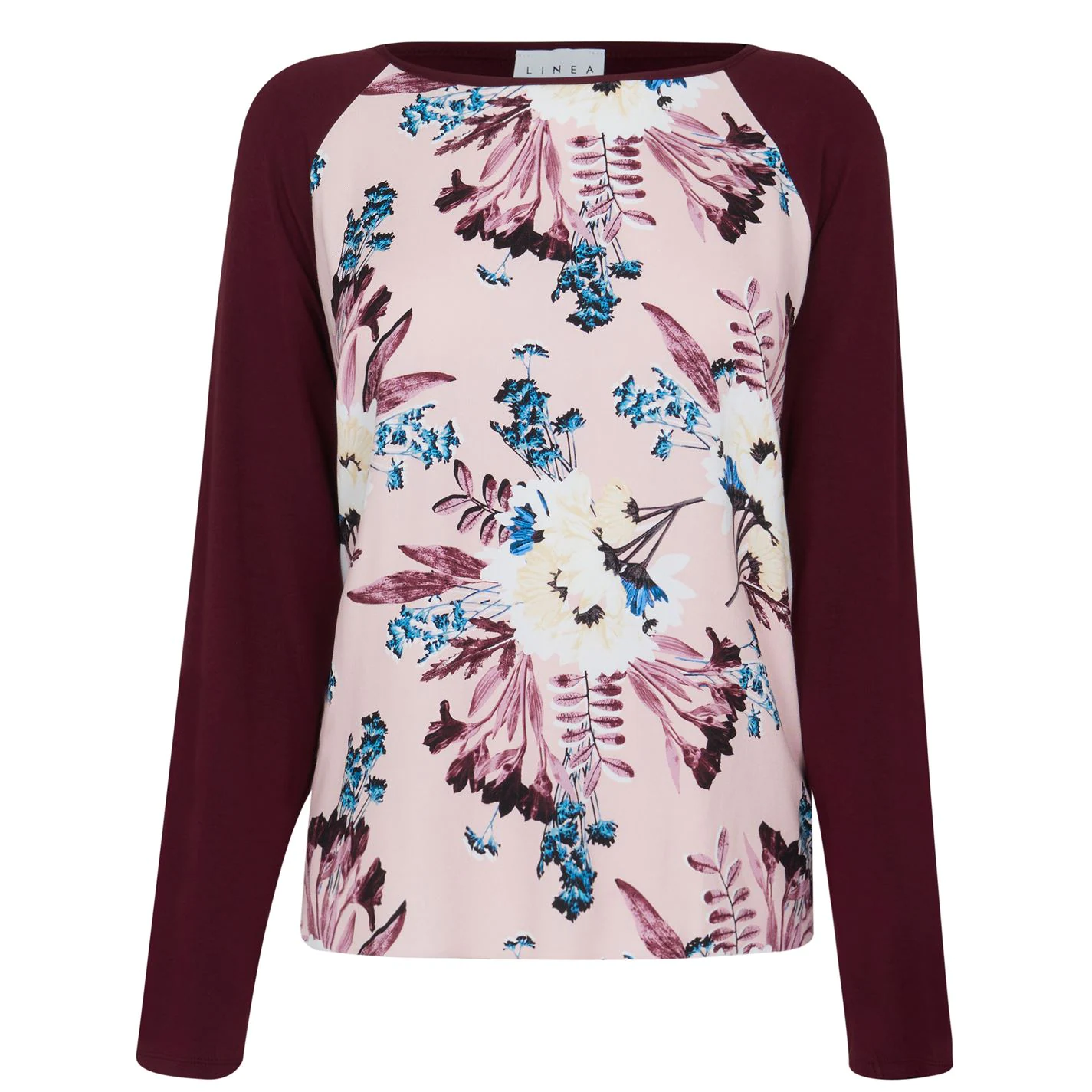 Linea Long Sleeve Floral Pyjama Top