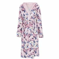 Linea Floral Fleece Robe
