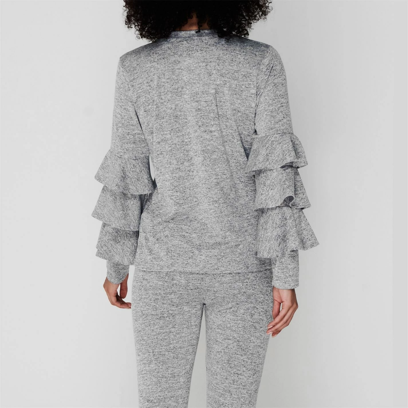 Linea Ruffle Sleeve Loungewear Jumper - Image 3