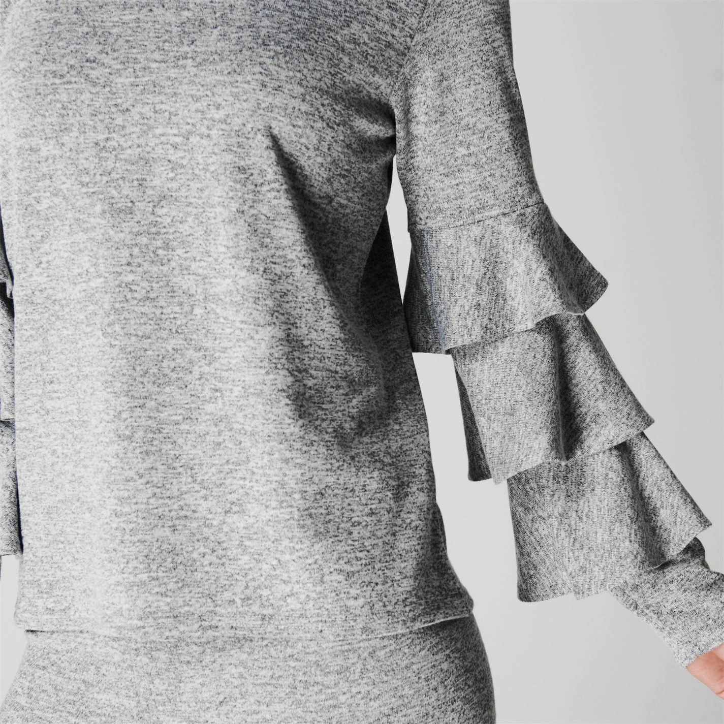 Linea Ruffle Sleeve Loungewear Jumper - Image 4