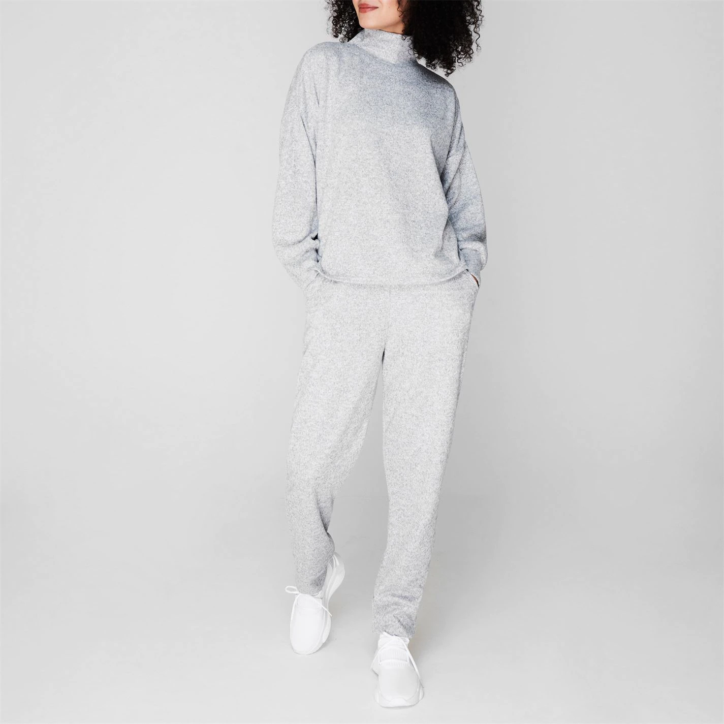 Linea Turtle Neck Loungewear Top and Joggers Co Ord Set - Image 2