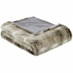 Linea Linea Faux Fur Throw