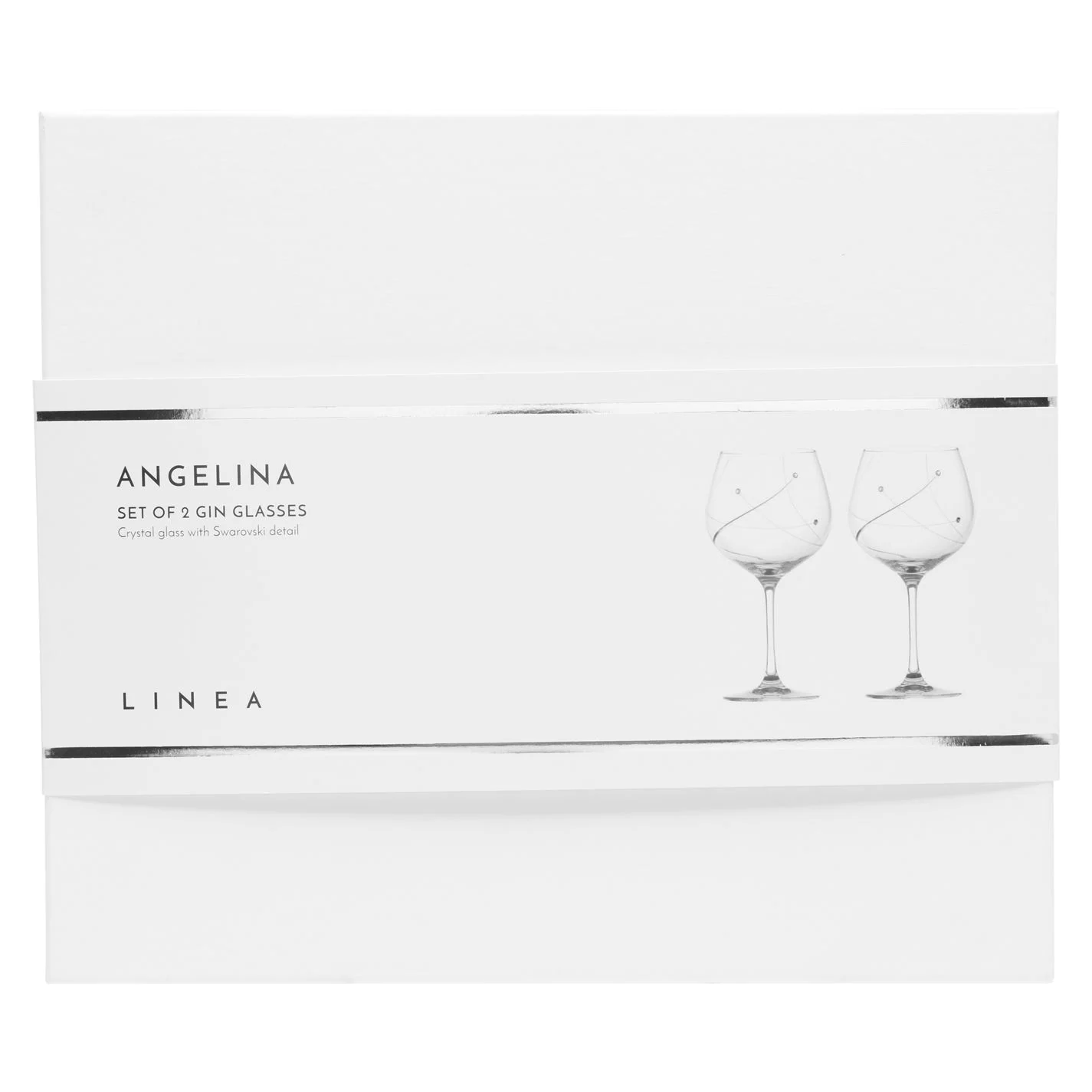 Linea Angelina Gin Glasses Set of 2 - Image 3