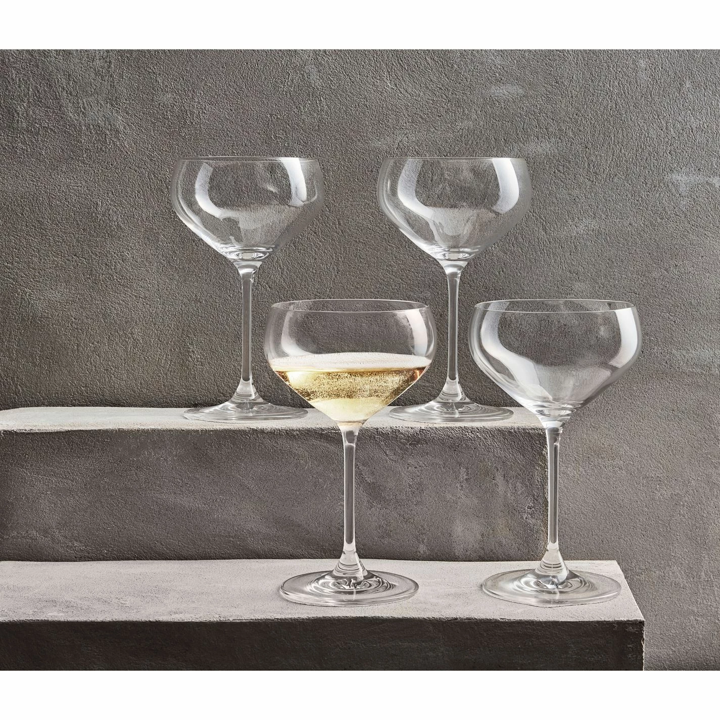 Linea Hoxton Champagne Saucer Set of 4 - Image 3