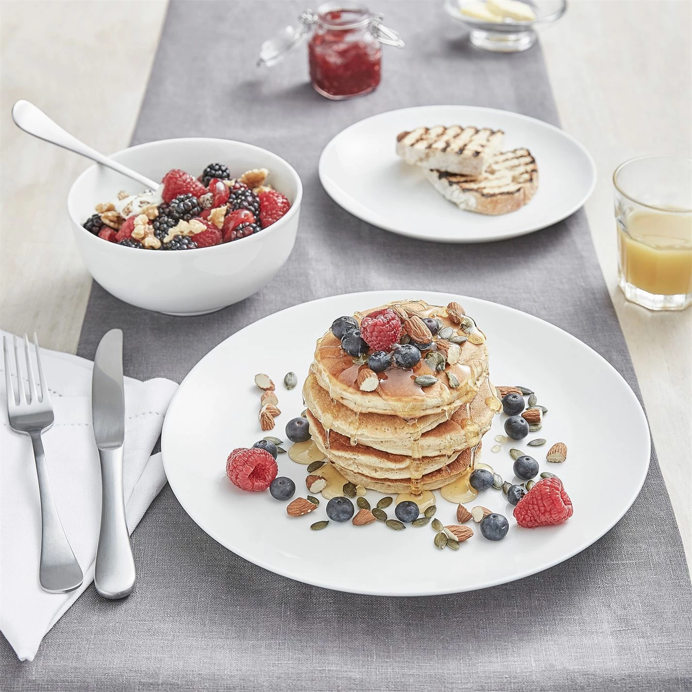 Linea Linea Stowe Porcelain 12 Piece Coupe Dining Set - Image 4