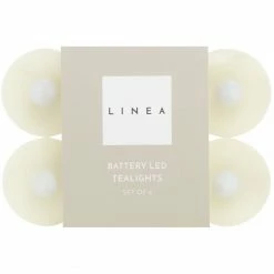 Linea LED Tea Lights Set Of 6