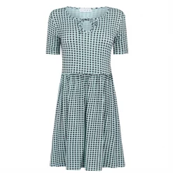 Linea Linea Gingham Smock Dress Ladies