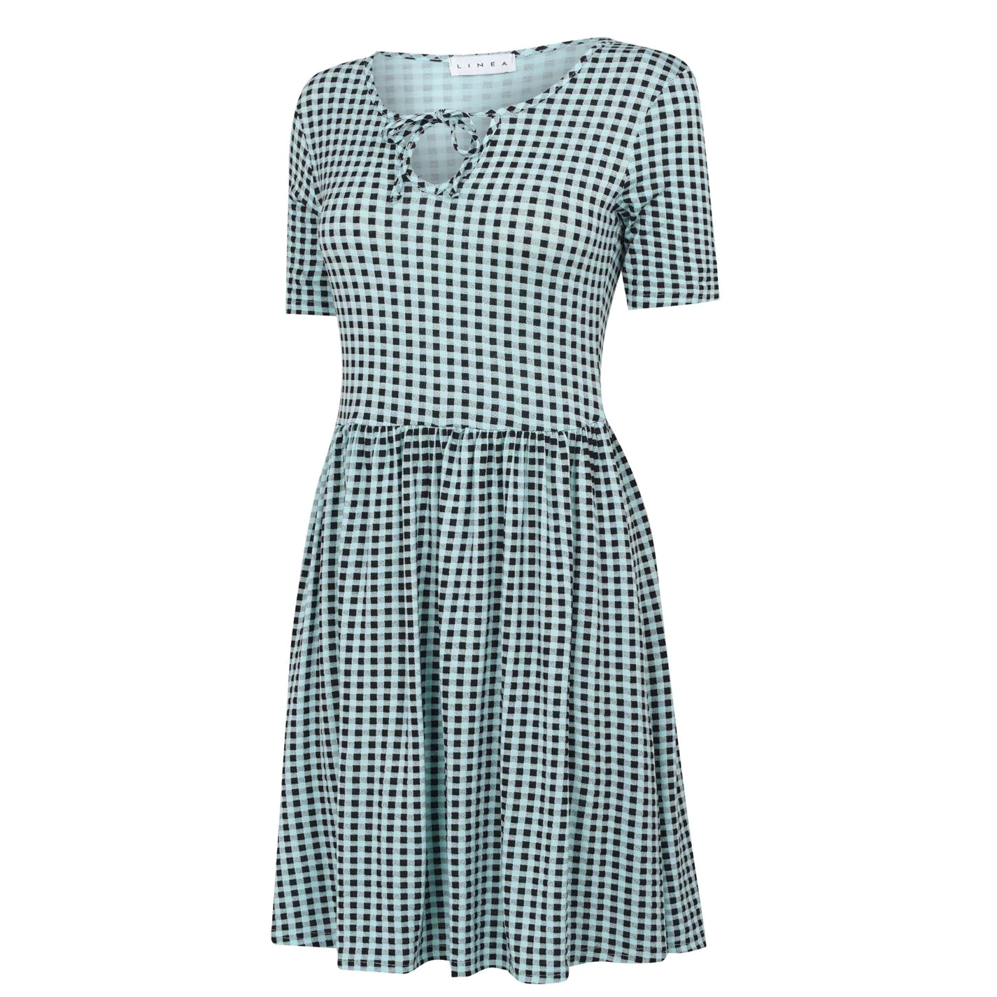 Linea Linea Gingham Smock Dress Ladies - Image 7