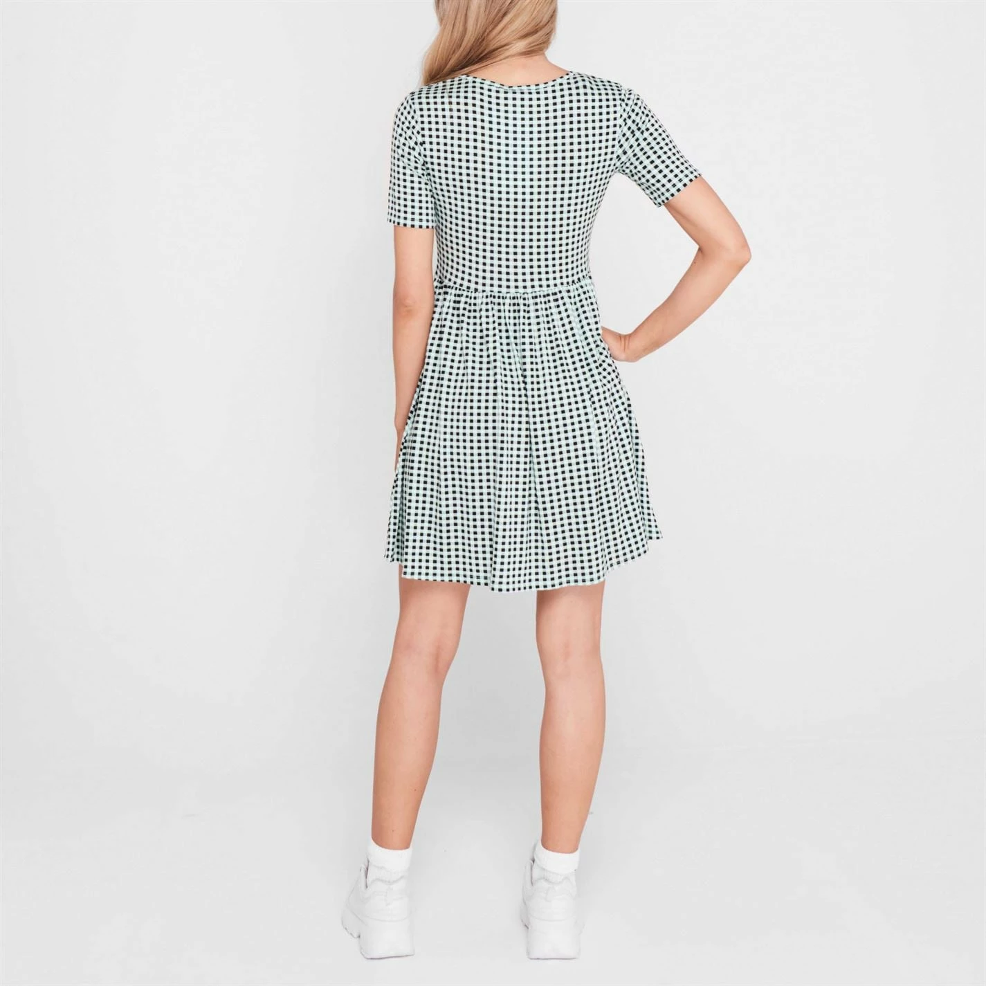 Linea Linea Gingham Smock Dress Ladies - Image 3