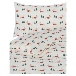 Linea Cecil dog print duvet set